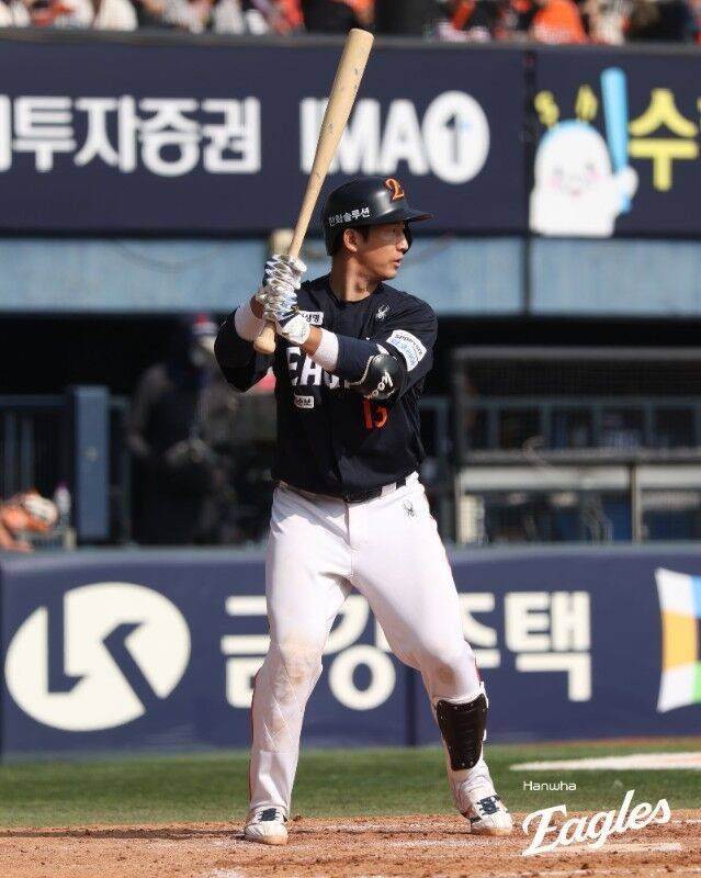 잭로그에게 강했던 최재훈./한화 이글스