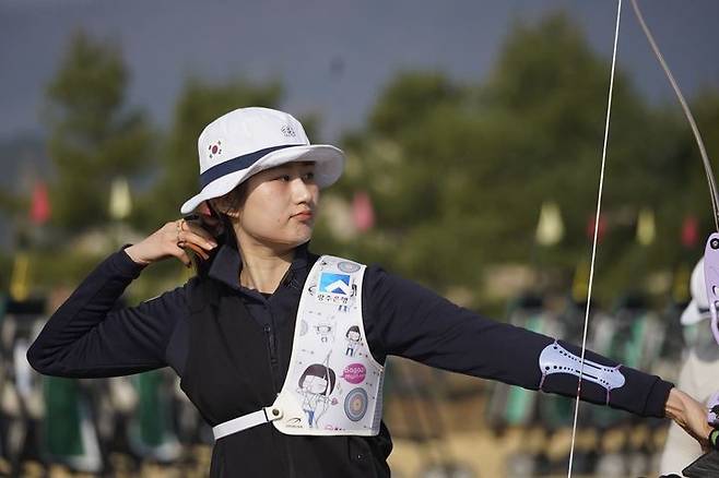 [서울=뉴시스] 양궁 오예진. (사진=대한양궁협회 제공) 2026.04.03. photo@newsis.com *재판매 및 DB 금지