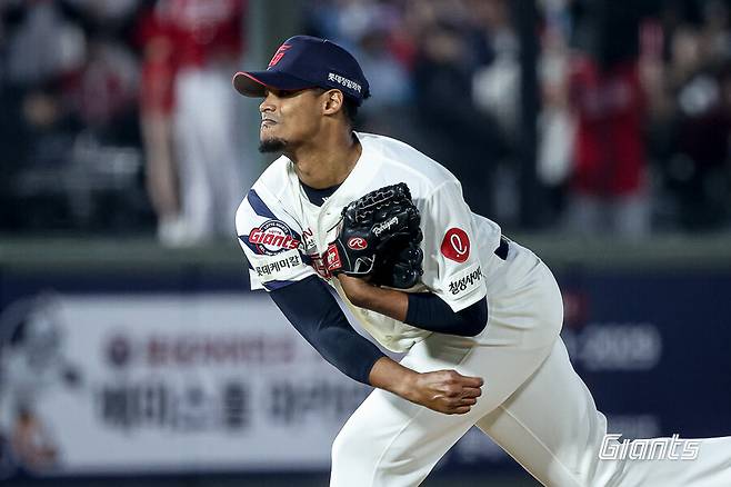 ▲ 엘빈 로드리게스 ⓒ롯데 자이언츠