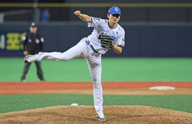 ▲ 올 시즌 기량이 급상승했다는 평가를 받는 육선엽은 아시안게임 차출 후보 중 하나로도 떠올랐다 ⓒ삼성라이온즈