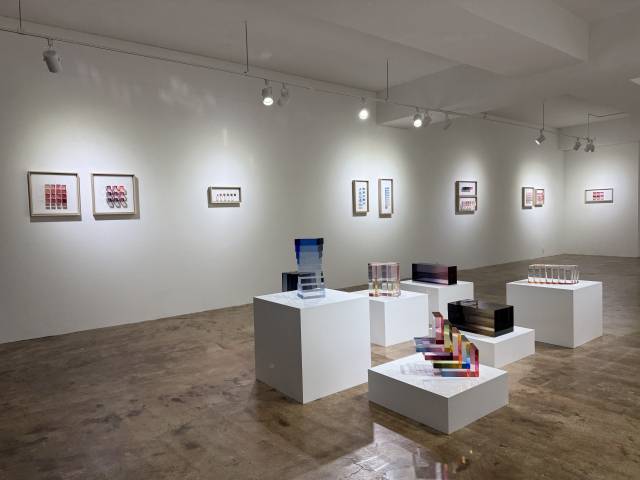 윤새롬의 개인전 '어느 날의 조각들 05: 일기' 전시 전경. 리나갤러리 부산 제공