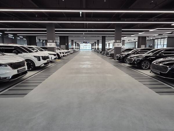 기아 인증중고차 센터 평택&nbsp;직영점 [출처=박성호 기자]