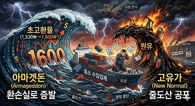 ▲중소 수입사들이 처한 현실. 그림=구글 생성형 AI '제미나이' 생성