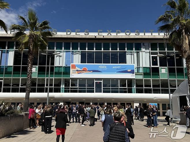 프랑스 최대 관광 박람회 '랑데부 프랑스 2026'이 열린 니스 팔레 데 엑스포지시옹ⓒ 뉴스1 윤슬빈 관광전문기자