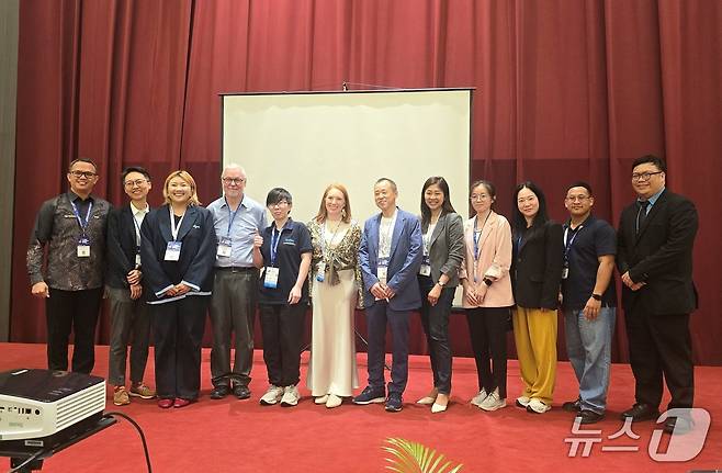 한국동물보건사협회는 3월 말레이시아에서 열린 '제1회 아시아 벳널스 콘퍼런스'에 참가했다고 밝혔다(협회 제공). ⓒ 뉴스1