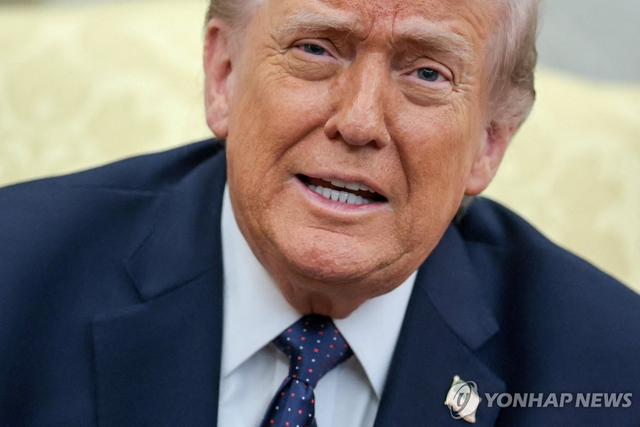 도널드 트럼프 미국 대통령. 로이터=연합뉴스