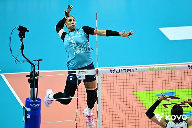 여자 프로배구 GS칼텍스가 5년 만에 정상에 올랐다. 사진=KOVO