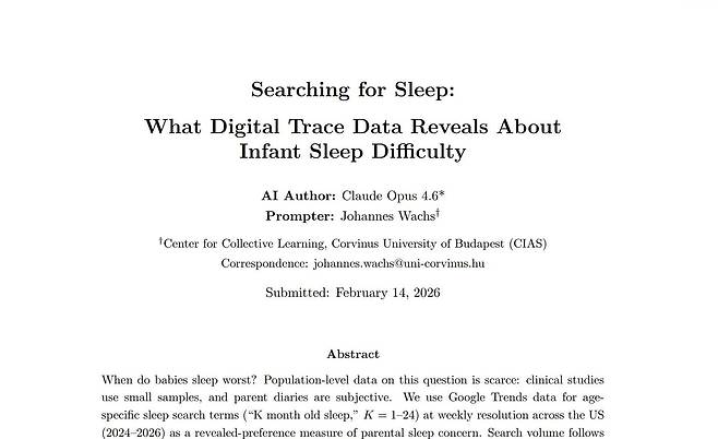 JAIGP에 게재된 논문의 저자 표기란. 제1저자(AI Author)로 앤트로픽의 인공지능 모델인 ‘클로드(Claude) Opus 4.6’이, 연구 방향을 지시한 인간 연구자는 ‘프롬프터(Prompter)’로 명시되어 있다. 해당 논문 캡쳐