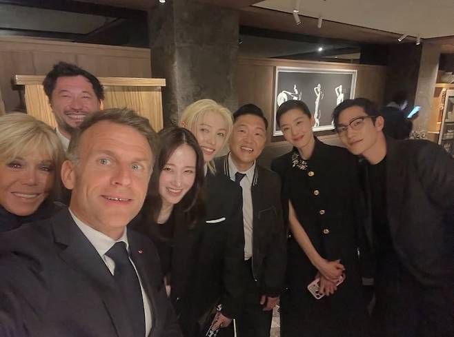 / 사진=에마뉘엘 마크롱 인스타그램 캡처