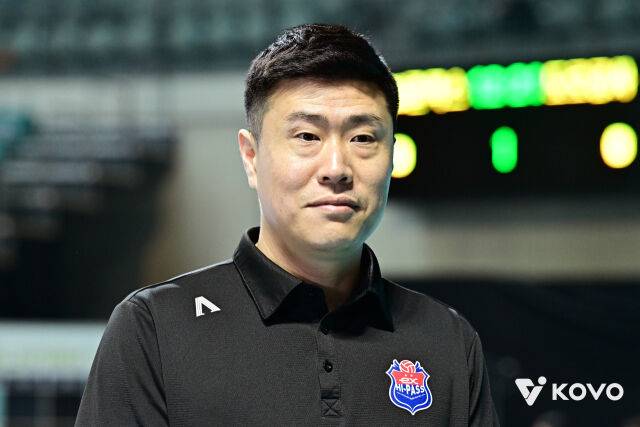 김영래 감독대행./KOVO