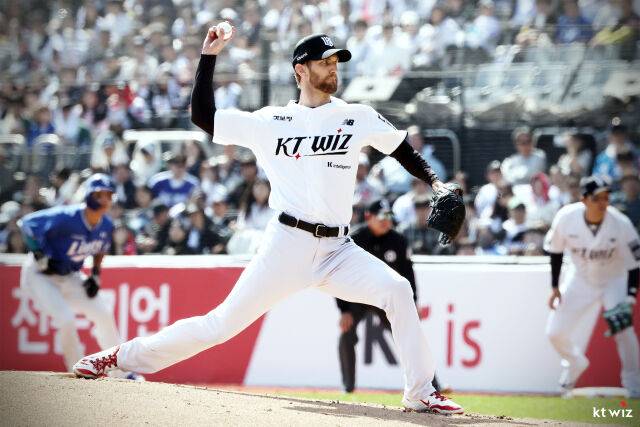 KT 위즈 케일럽 보쉴리./KT 위즈