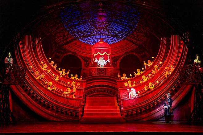 뮤지컬 ‘웃는 남자’의 한 장면. 세계일보 자료사진