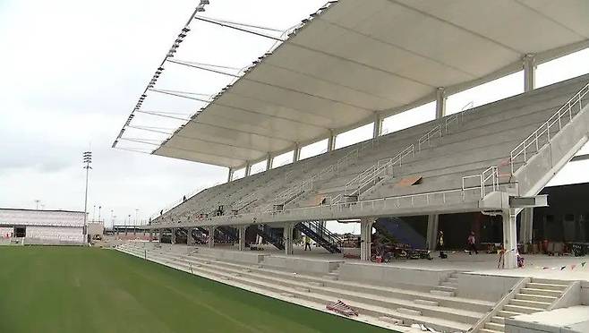 북중미월드컵 유럽PO를 통과해 막차에 탑승한 한국의 첫 상대 체코는 FIFA의 결정에 의해 평지인 미국 댈러스에 캠프를 차린다. 체코 선수단의 전용 훈련장인 맨스필드 스타디움. 사진출처|폭스 스포츠