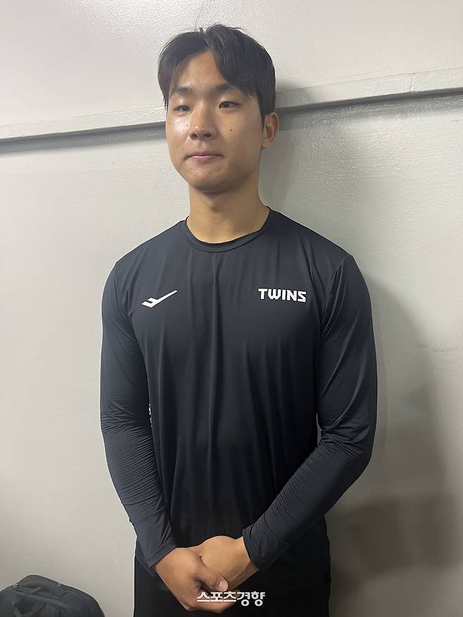 LG 우강훈. 잠실 | 김하진 기자