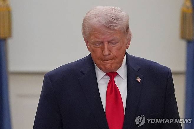 트럼프 대통령 [AP 연합뉴스 자료사진. 재판매 및 DB 금지]