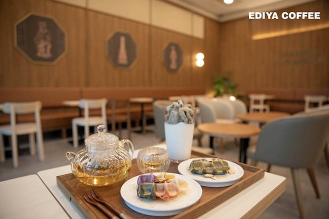 국립중앙박물관 이디야커피 매장./사진=이디야커피