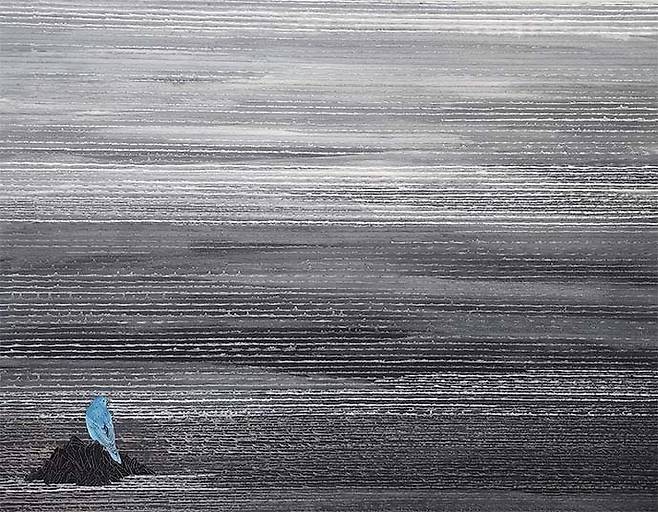 마주하다202450_117×91cm_장지에 채색,은펄 2(목원대학교 제공.재판매 및 DB금지)/뉴스1