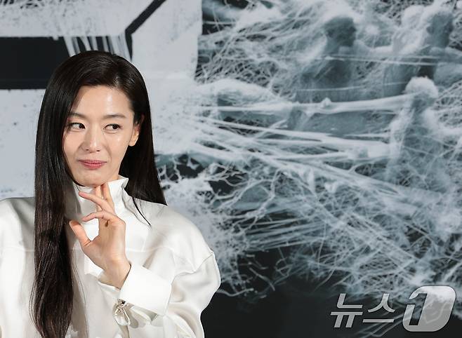 배우 전지현이 11년 만에 영화 '군체'로 돌아왔다. ⓒ 뉴스1 권현진 기자