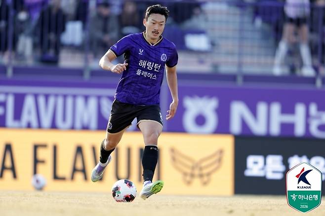 안양 김정현. 사진 | 한국프로축구연맹