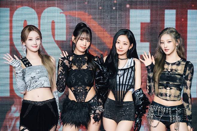 키스오브라이프 벨, 나띠, 쥴리, 하늘(왼쪽부터). 사진 제공=S2엔터테인먼트