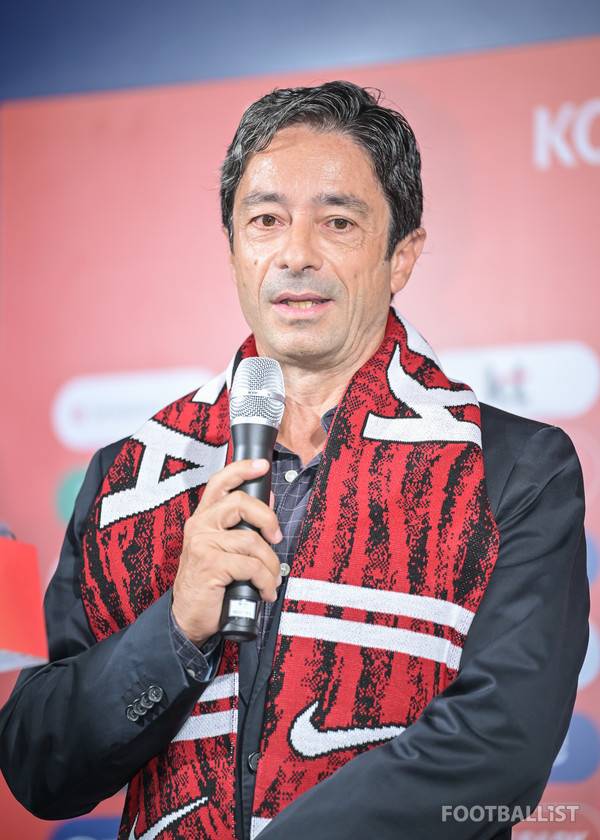 주앙 아로소 남자 축구대표팀 수석코치. 서형권 기자