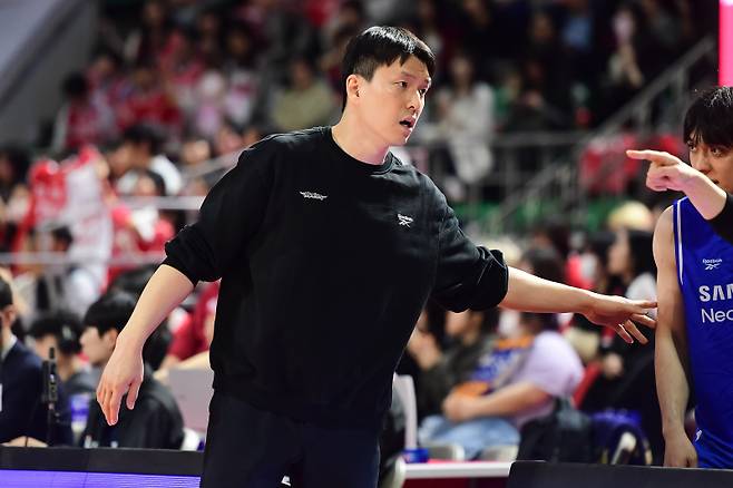 김효범 서울 삼성 감독. 사진=KBL