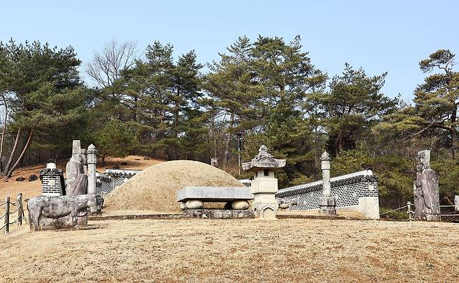 조선 제6대 왕 단종이 묻힌 강원도 영월 장릉. 중앙포토