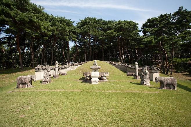 정순왕후가 묻힌 경기도 남양주 사릉. 국가유산청
