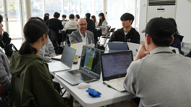 한남디자인팩토리 스피드데이팅. 한남대 제공