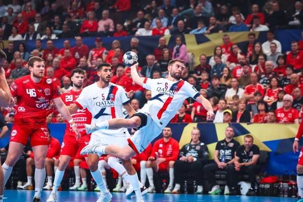 사진 2025/26 Machineseeker EHF 남자 핸드볼 챔피언스리그 파리 생제르맹과 베스프렘 경기 모습, 사진 출처=파리 생제르맹