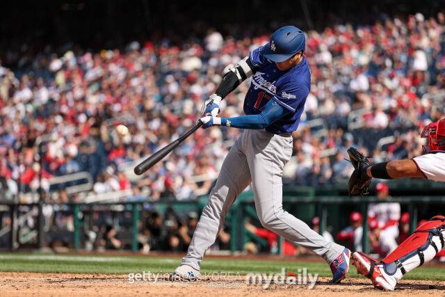 첫 홈런포를 가동한 오타니 쇼헤이./게티이미지코리아