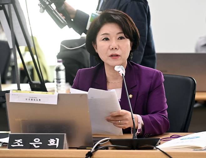 조은희 국민의힘 의원 [조은희 의원실 제공]