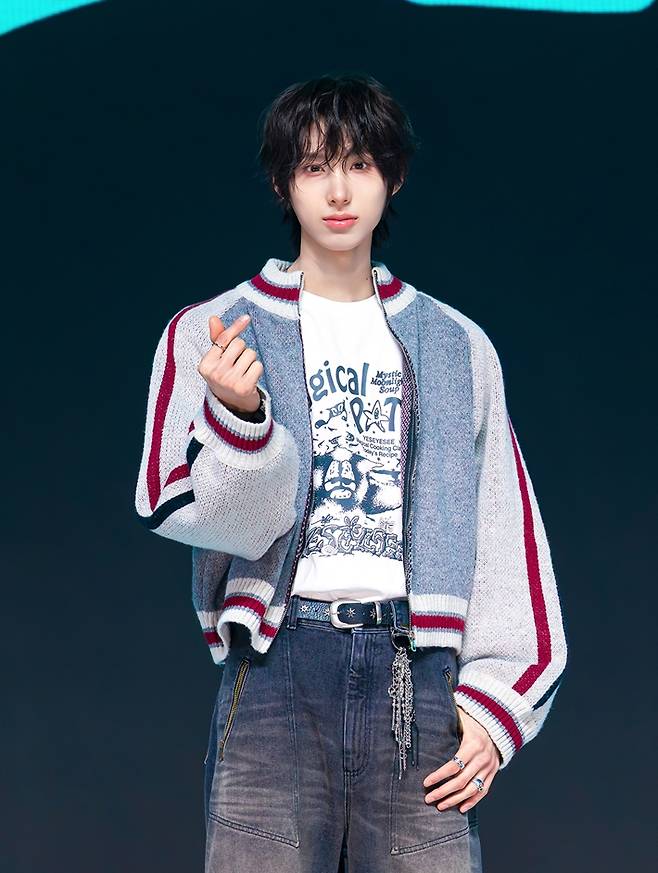 킥플립 주왕. JYP엔터테인먼트 제공