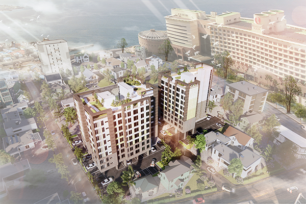 제주시 삼도이동에 들어설 토지임대부 분양주택(토지공유 주택) 조감도. 제주개발공사 제공