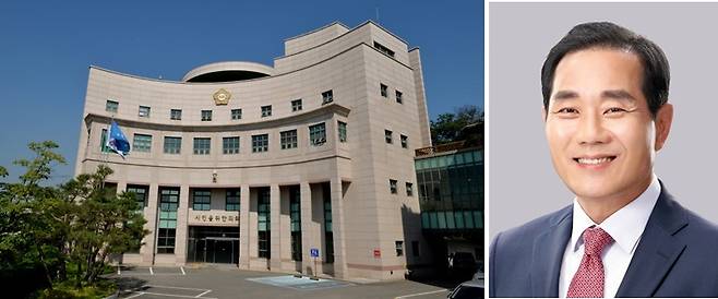 지난 3일 국민의힘을 탈당하고 무소속 출마를 선언한 권중석 경산시의원 ⓒ시사자널 최관호