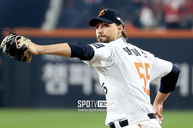 ▲ 라이언 와이스는 KBO 부상 대체 외국인 선수 제도 역사상 단연 가장 성공적인 케이스로 남아 있다 ⓒ곽혜미 기자