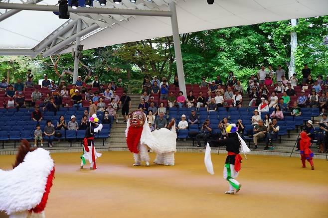 지난해 서울놀이마당 전통상설공연 모습 [송파구 제공. 재판매 및 DB 금지]