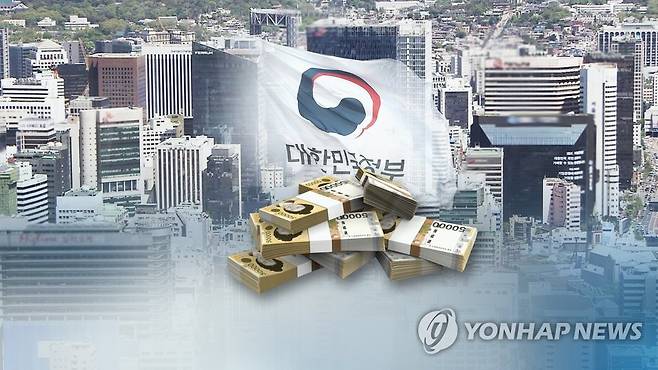 나라살림 결산(CG) [연합뉴스TV 제공]