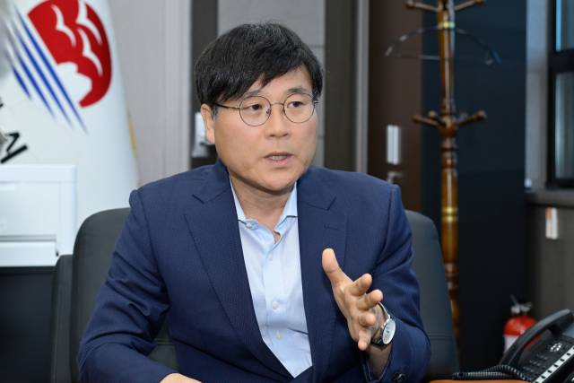 변광용 거제시장. 부산일보DB