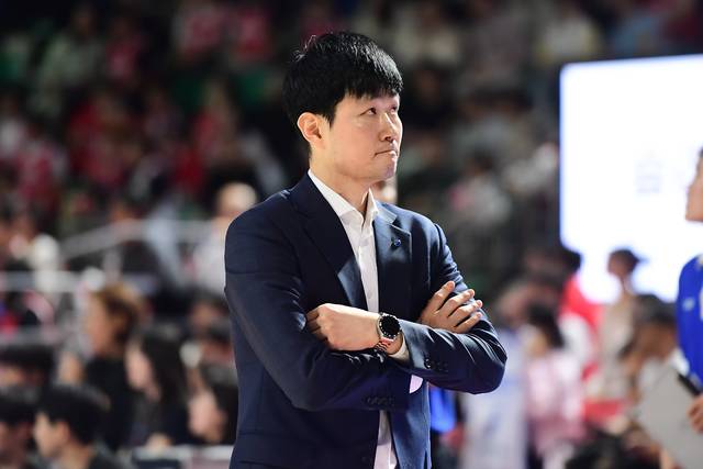 한국가스공사 강혁 감독. KBL 제공