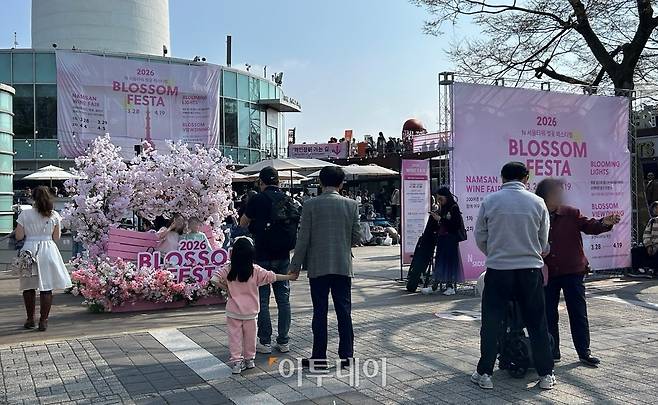 4일 서울 용산구 N 서울타워에서 '2026 남산 와인페어'가 열렸다.(사진=연희진 기자)
