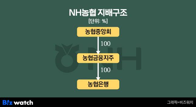 NH농협 지배구조/그래픽=비즈워치