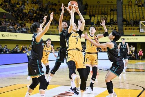 여자프로농구의 인기 상승이 뚜렷하다. 사진=WKBL
