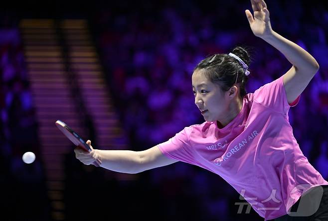 신유빈. ⓒ 신화=뉴스1