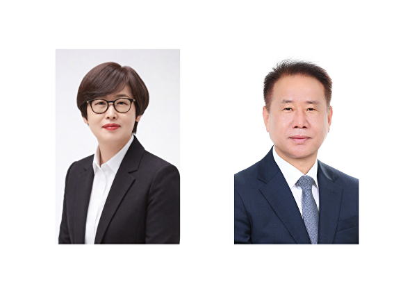 완도군의원 예비후보(사진 좌측부터 지민,조영식) 순서 정당 소속 후보(가나다순) → 무소속 후보(가나다순) [사진=예비후보 선거사무실]