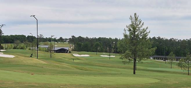 타이거 우즈가 설계한 더 루프 앳 더 패치. 잘 정돈된 파3 코스다. 성호준 기자