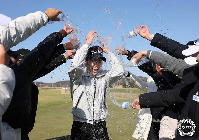 강지선이 드림투어 2차전에서 첫 승을 따냈다. KLPGA 제공