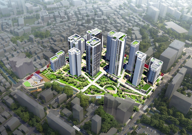 도봉구 쌍문동 26 일대 주택정비형 재개발사업 신속통합기획 조감도 [자료출처=서울시]