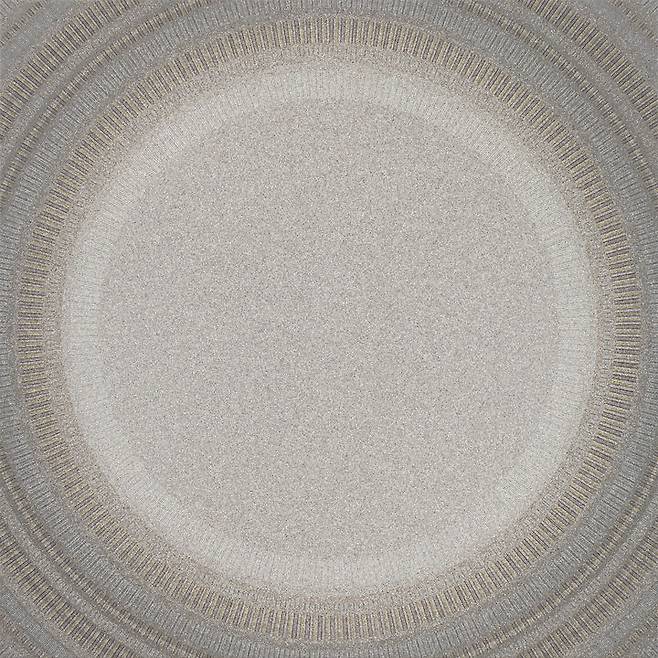 Space Engine - Metallic Disc 004, 2026, Acrylic and colored pencil on canvas, 100x100cm *재판매 및 DB 금지