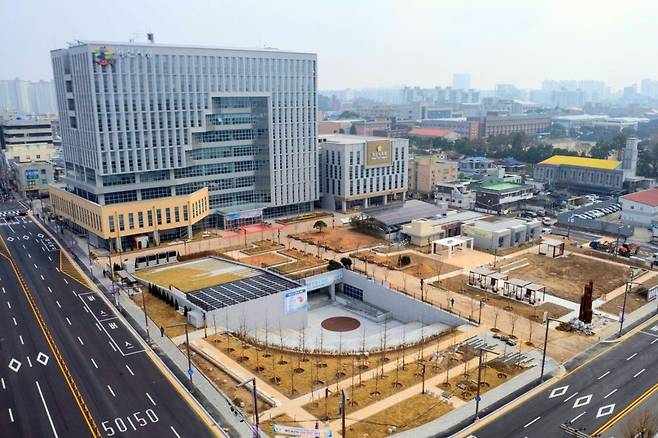 전북 익산시청사 전경. 익산시 제공